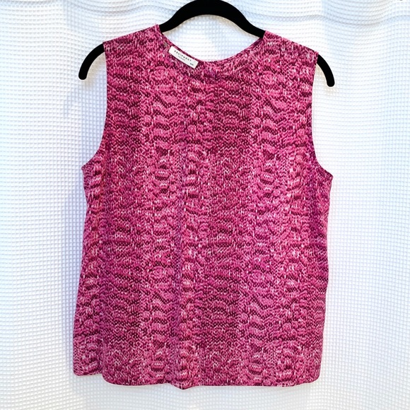 Equipment | Pink Silk Sleeveless Blouse - Picture 1 of 6